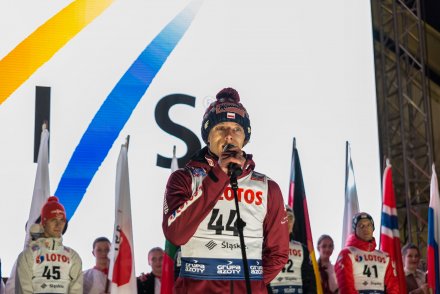 Ceremonia wręczenia numerów startowych